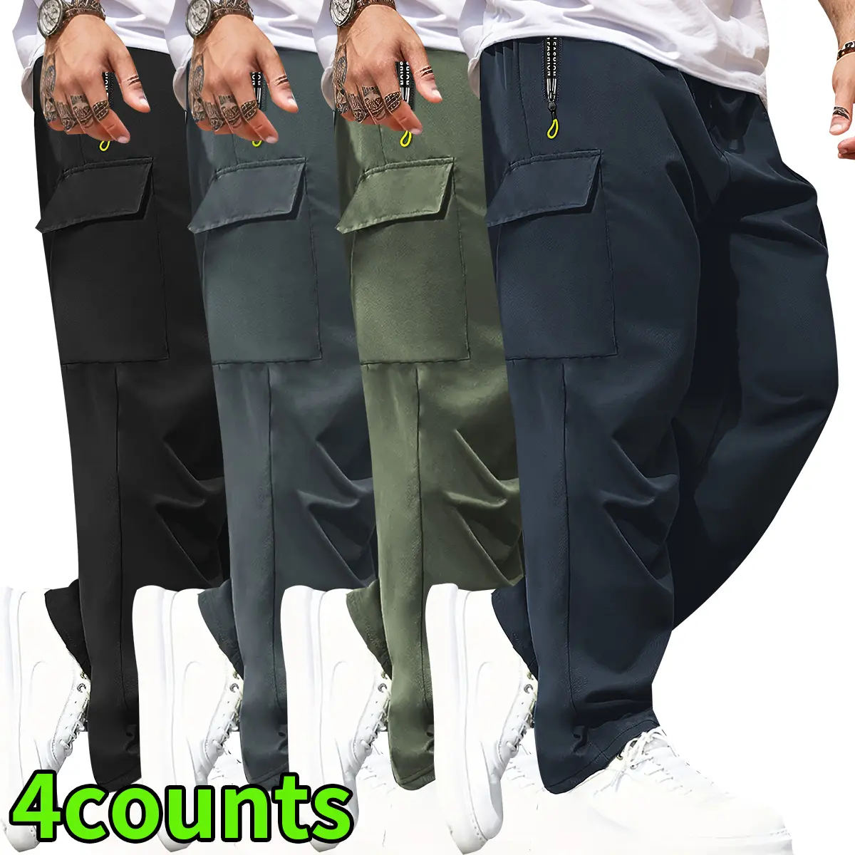 Blue Green Gray Black