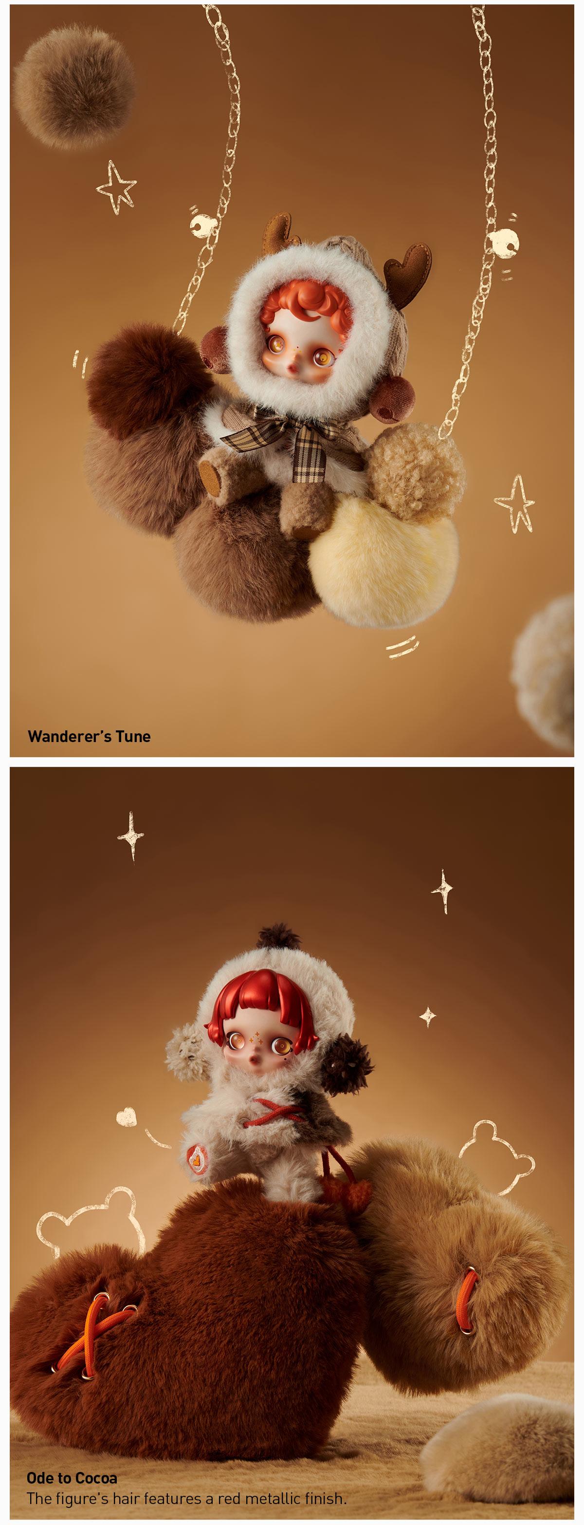 POP MART SKULLPANDA Winter Symphony Series Plush, Blind Box