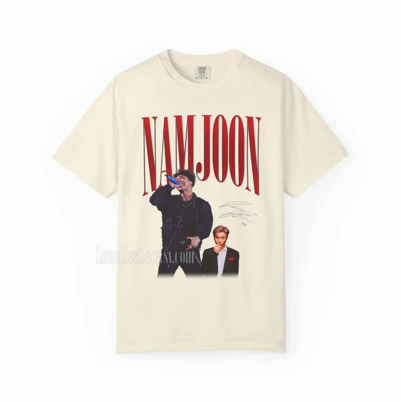 Comfort  Shirt® Kim Namjoon Shirt for Men and Women, Kpop Idol Merch 90s HOG