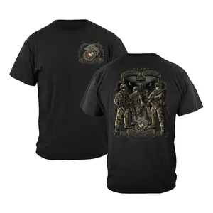 USMC Time Honored Tradition T-Shirt – United States Marine Corps Soldiers Tee – Patriotic Military Pride Shirt for Men – Semper Fidelis Veteran Apparel