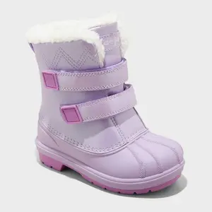 Toddler Denver Winter Boots - Cat & Jack Purple 6T