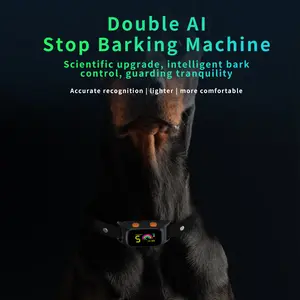 Dual AI Anti-Barking Device - Intelligent Dog Behavior Management Solution with Advanced AI Technology for Peaceful Home Living