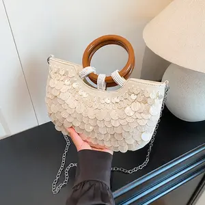 New Arrival Handmade Shell Bag, Luxury Niche Designer Handbag, Elegant Evening Clutch for Women