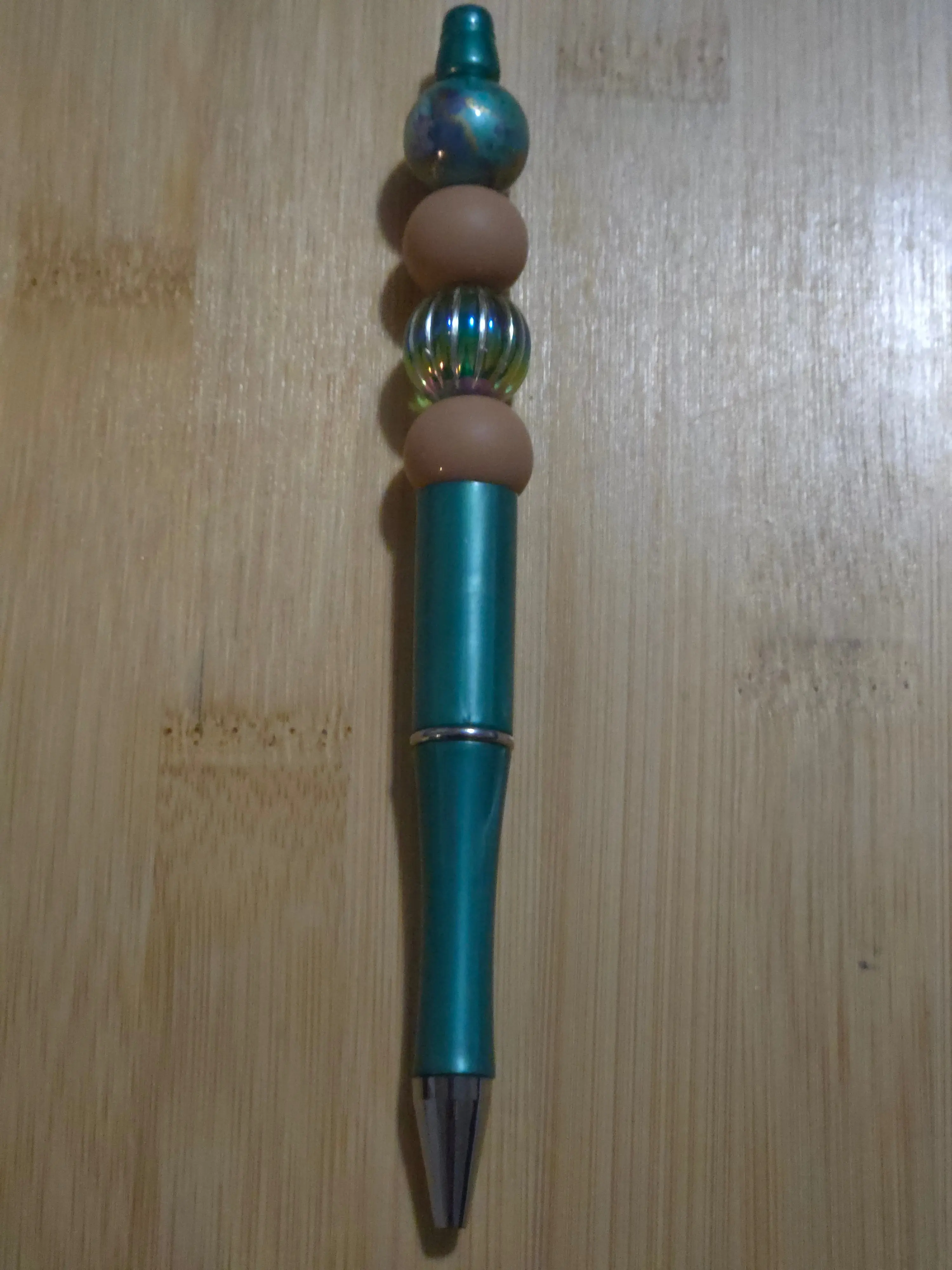 Iridescent Beaded Pen