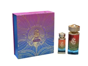 Paris Corner Khair Confection Unisex Fragrance 2-Piece Set - 3.4oz EDP, 0.85oz Perfume Oil, New Fruity Jasmine Whipped Cream Marshmallow Scent