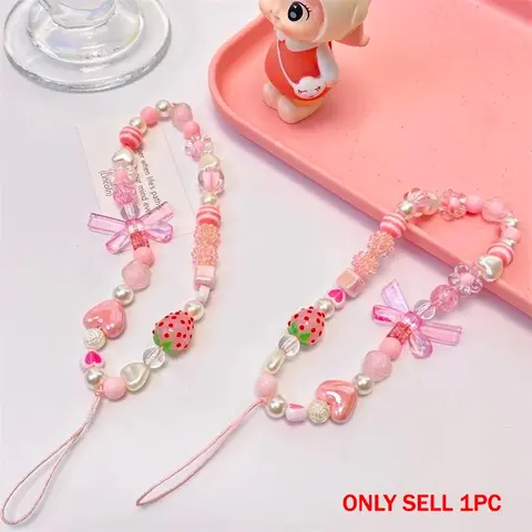 Cute Design Phone Chain, Anti-lost Phone Lanyard, Fashion Phone Charm for Women & Girls, Cell Phone Charm, Mobile Phone Decoration Accessories, Phone Accessory