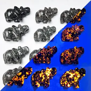 [Video Order] 1 Count Yooperlite Carving/Material：Yooperlite/Weight：around 170g～200g