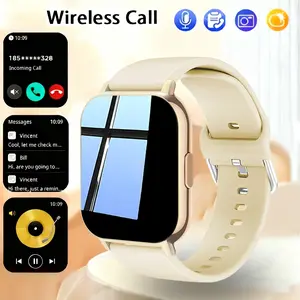 Sports Pedometer Smartwatch Smart Bracelet, Wireless Connection & Answer/Make Call, Pedometer Fitness Tracker, Steps/Calories Counter, Multiple Sports Modes for Outdoor Sports, Sedentary Reminder & Message Push