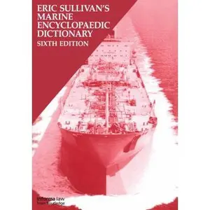 USED Book - Marine Encyclopaedic Dictionary by Eric Sullivan (Hardcover) - english