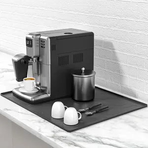 17.7"x14"  Coffee Bar Mat, Non-Slip Hot Pad, Countertop Protector for Air Fryers, Microwaves, Coffee Makers, Compatible with , Cosori, , Toshiba