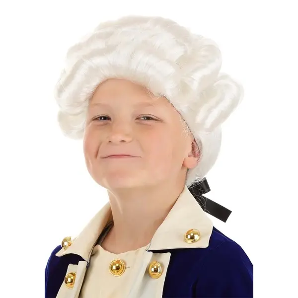 Boy's Deluxe Colonial Wig