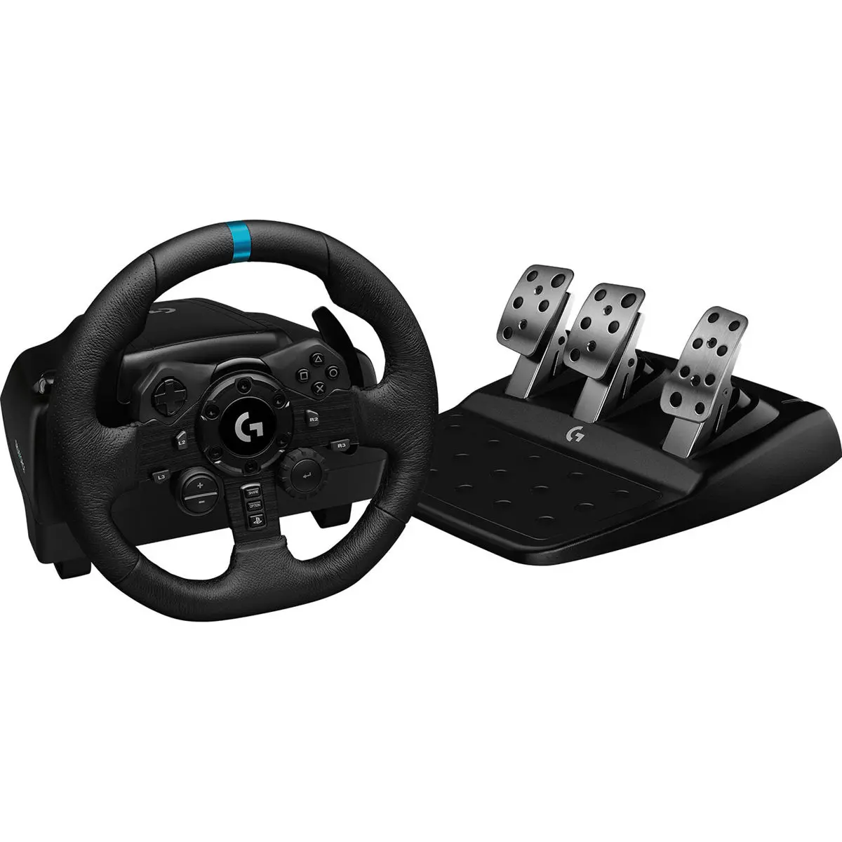 Logitech G G923 TRUEFORCE Sim Racing Wheel and Pedals for PS4, PS5 and PC