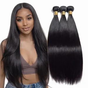 YCNG Hair Bundles Human Hair Body Wave, No Tangle Shedding, Keep Texture Silky Soft After Multiple Washes, 12A  Hair Bundles, Unprocessed Virgin Brazilian Human Hair