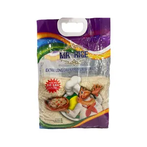 MR.RICE Basmati Rice Extra Long Grain Steam 1121 10lb Sample Bag