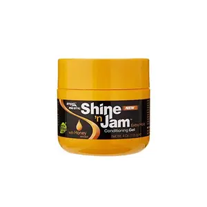 Ampro Shine ‘n Jam Unisex Conditioning Gel, Extra Hold Formula with Honey, Haircare Styling Product