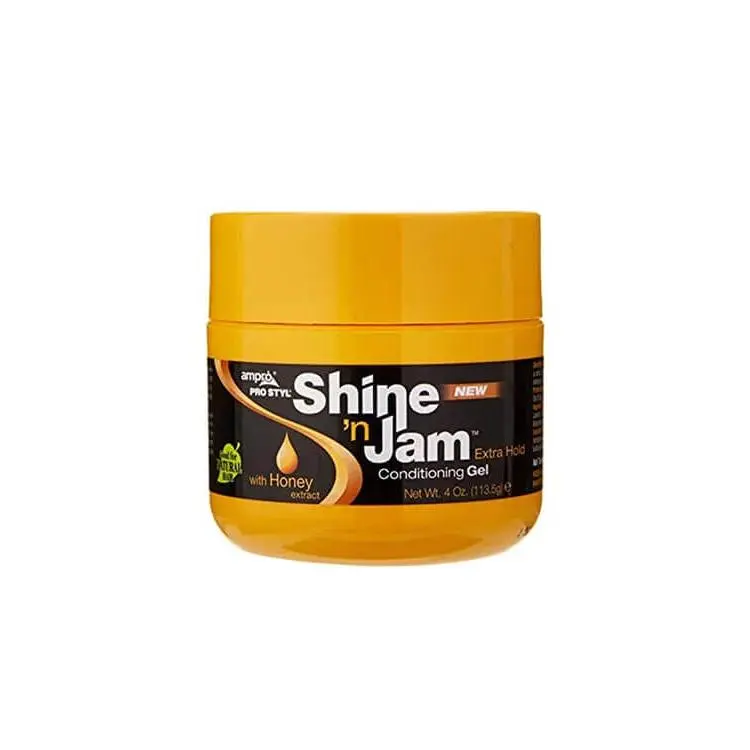 Extra Hold Conditioning Gel with Honey Extract, a Non-Flaking and Moisturizing Styler for Natural or Chemically Treated Hair, Unisex