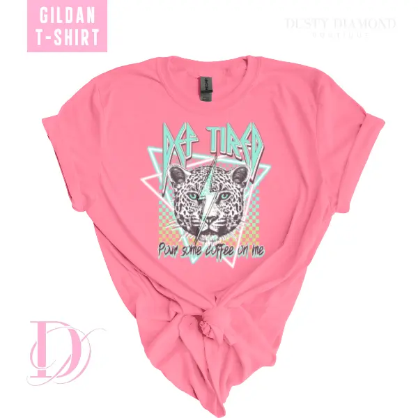 DEF TIRED Gildan T-Shirt