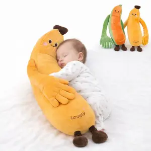 Fruit Cuddle Companion: Ultra-Soft Soothing Pillow for Baby's Security & Peaceful Sleep