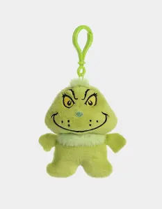 DR. SEUSS The Grinch Clip-On Plush Keychain, Green