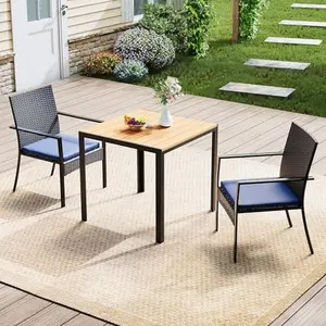 Gaomon Outdoor Patio Dining Set - Easy-to-Assemble, Weatherproof, Low-Maintenance Outdoor Furniture Set