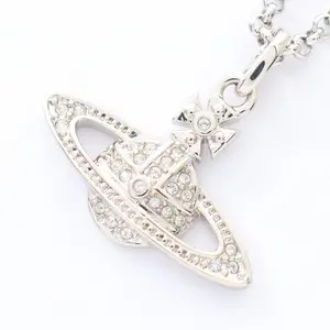 Pre-owned vivienne westwood Stainless Small Leather Goods Mini Bas Relief Necklace