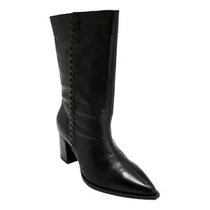 Vince Camuto Lorrys Suede or Leather Mid-Calf Bootie