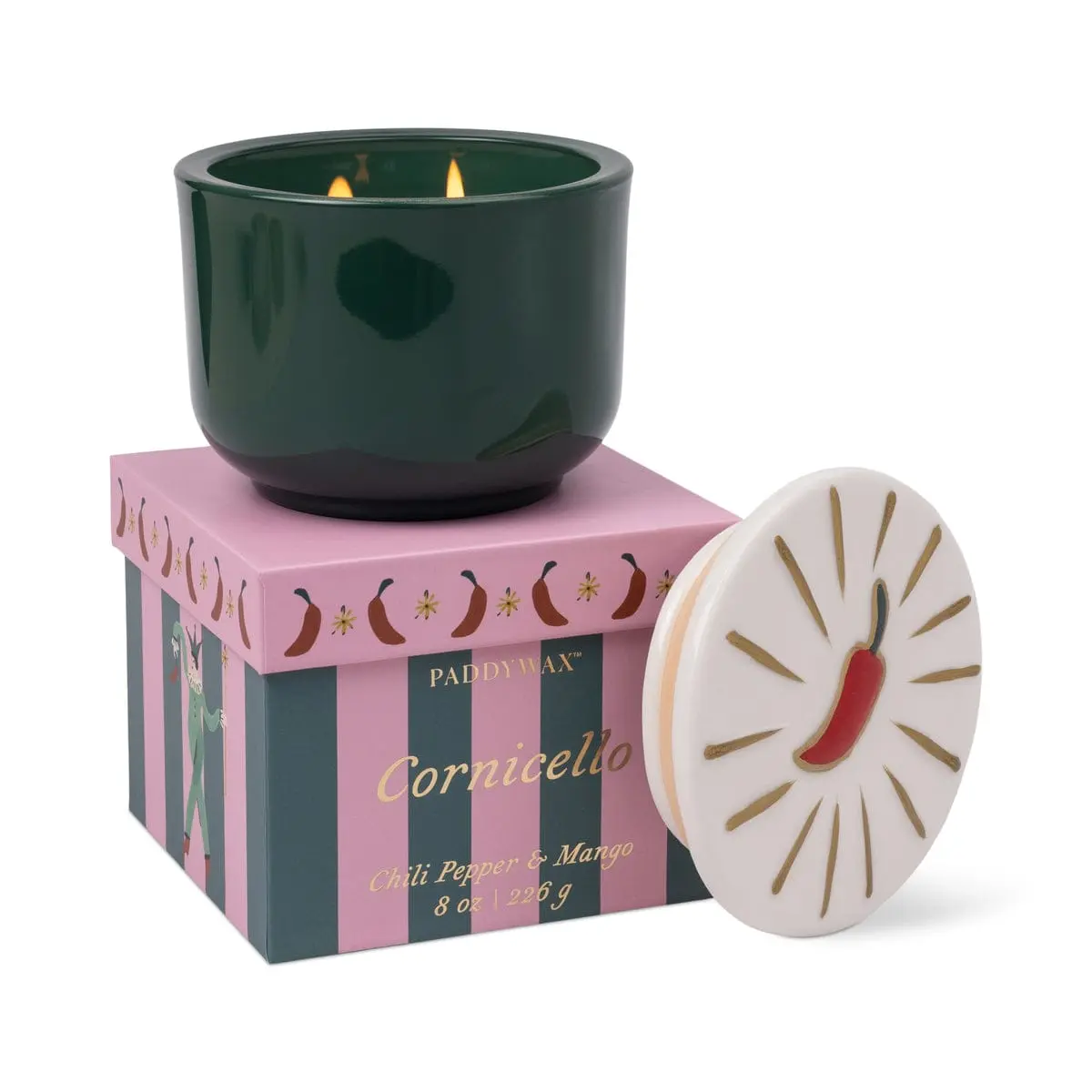 Chili Pepper & Mango - Charmed 8oz Candle