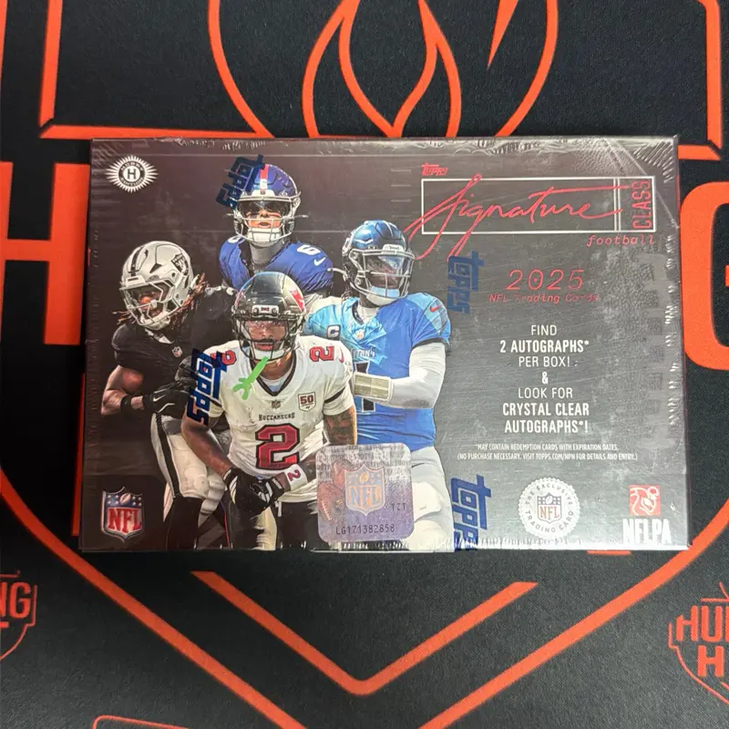 2025 Topps NFL Signature Hobby Box Sealed