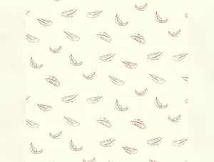 Swan Lake | Floating Feathers - Cream by Belle & Boo for Michael Miller | DDC12595-CREM
