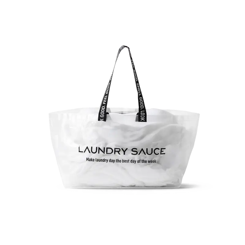 Laundry Sauce Laundry Tote Bag: Extra Large, Heavy-Duty Hamper for College Dorms, Apartments & Travel