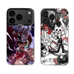 Anime Dandadan Phone Cases For iPhone 17 Promax Pro Air 16 Plus 15 14 13 12 11 Black Candy Matte Shockproof Cover Gift For Birthday Christmas Halloween