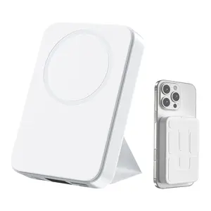 10000mAh Magnetic Power Bank, 15W Portable Wireless Fast Charging Powerbank,  LED Display with Foldable Stand, Travel Battery Pack Compatible with iPhone 16/15/14/13/12/Pro/Pro Max/Plus Series