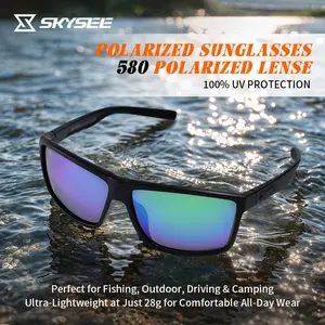Skysee Polarized Sunglasses – No Glare, 100% UV Protection, HD Vision, Lightweight, Outdoor Fishing Driving Cycling, Gift for Him or Her