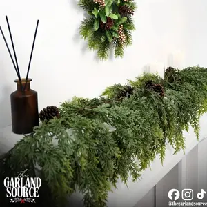 Seasonal Signature | Hyper-Realistic Soft Rubber Feel Garland