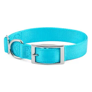 Jeffers Adjustable Nylon Dog Collar, 1"W x 14"-24"L