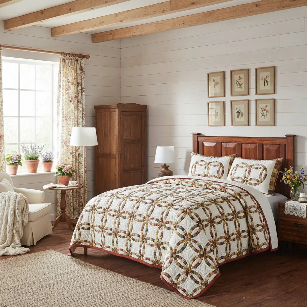 Wedding Rings Quilt Set