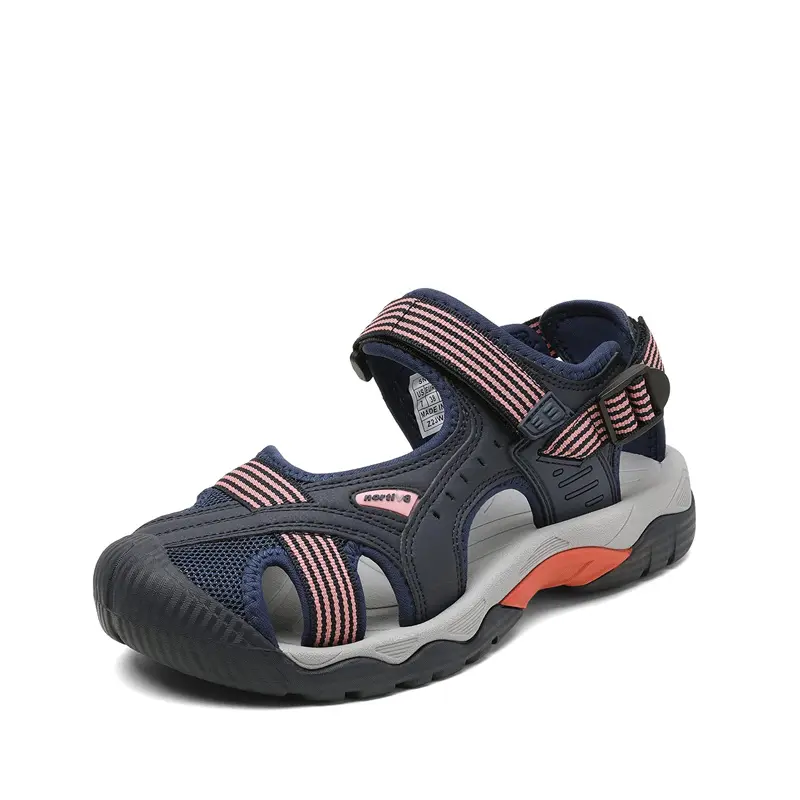 NORTIV8 Women's Closed-Toe Athletic Sport Sandals, Anti-Slip, Flexible, Lightweight Outdoor Sandals, Anti Slip Sandals
