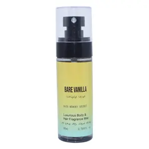 80ml Hair & Body Fragrance Mist, Long-lasting Refreshing Rose Fragrance, Fruity Sweet Floral, for Dating Party, Repairs Split Ends, Ideal Gift for Women, Perfume Women, Body Spray, Great Scent