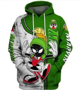 Marvin the Martian Hoodie 3D All over Print Zip Hoodie, All Over Print Hoodie