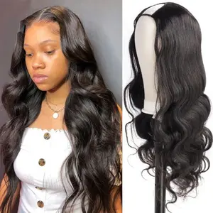 Forever Glueless Body Wave U Part Wigs 150 Density Body Wave