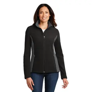 Port Authority® Ladies Colorblock Value Fleece Jacket. L216