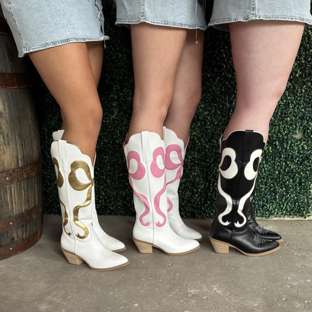 Western Bow Boots