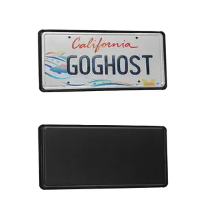 Ghost Black Out License Plate Cover