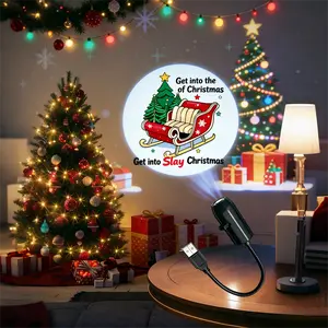 Brighter Christmas Decorations Projector Lights, 2025 Upgraded Holiday Projectors with 6-10 HD Replaceable Slides, Halloween Christmas Projector Light Show