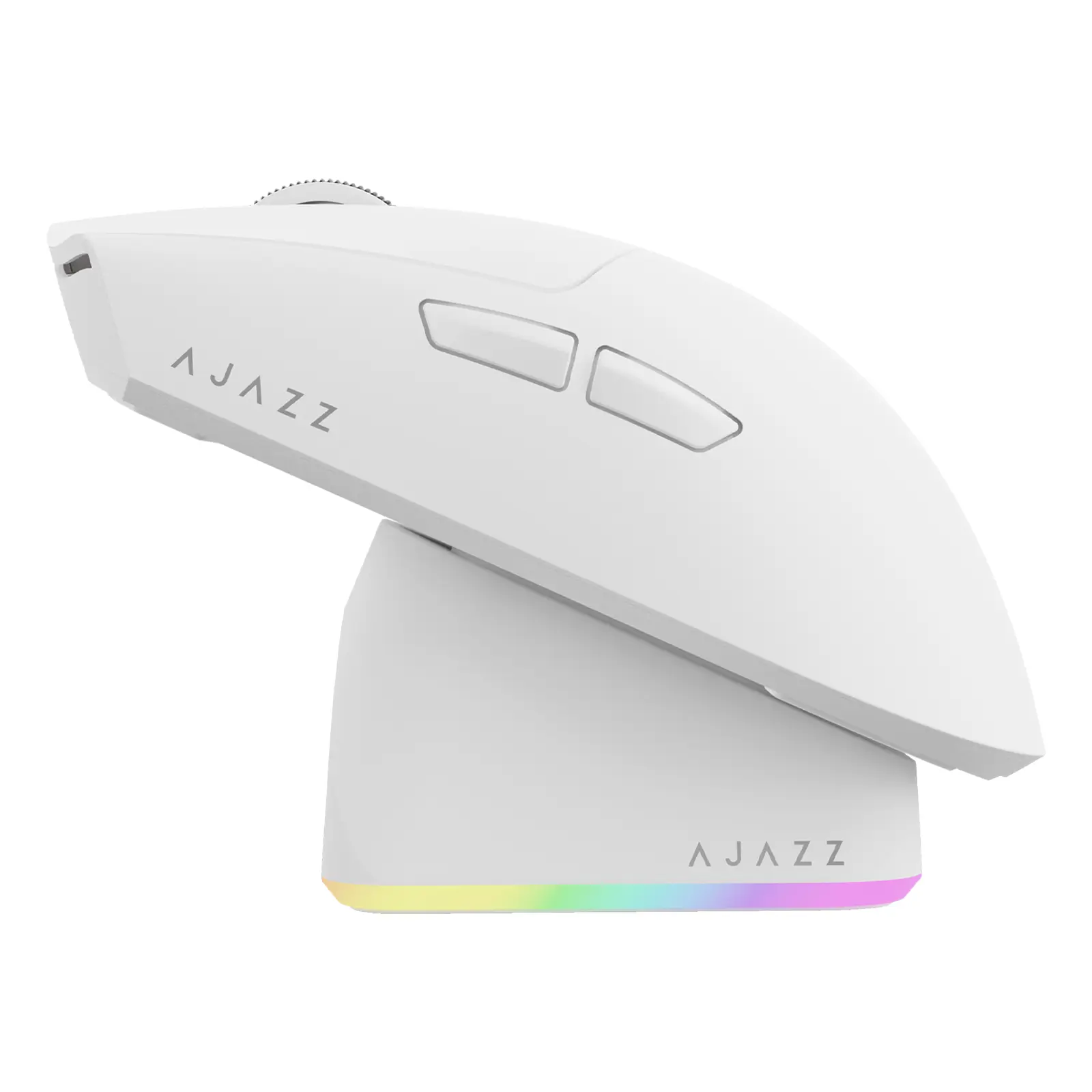 AJAZZ AJ139P V3 MAX Upgrade Version Computer Gaming Mouse - 69g Ultra-Light, 32000 DPI PAW3395 Sensor, 1kHz Return Rate, 800mAh Battery, 3-Mode Magnetic Charging Base Wireless Rechargeable Mouse for Gaming