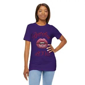 RectifiedLove lips graphic Tee | Gavel Talk2Me Nice back print