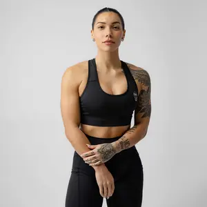 Gymreapers Quick-Drying Performance Bra with Sweat-Wicking Technology, Racerback Design and Removable Cups for Women, Medium to High Support Gymreapers Quick-Drying Performance Bra with Sweat-Wicking Technology, Racerback Design and Removable Cups for Women, Medium to High Support