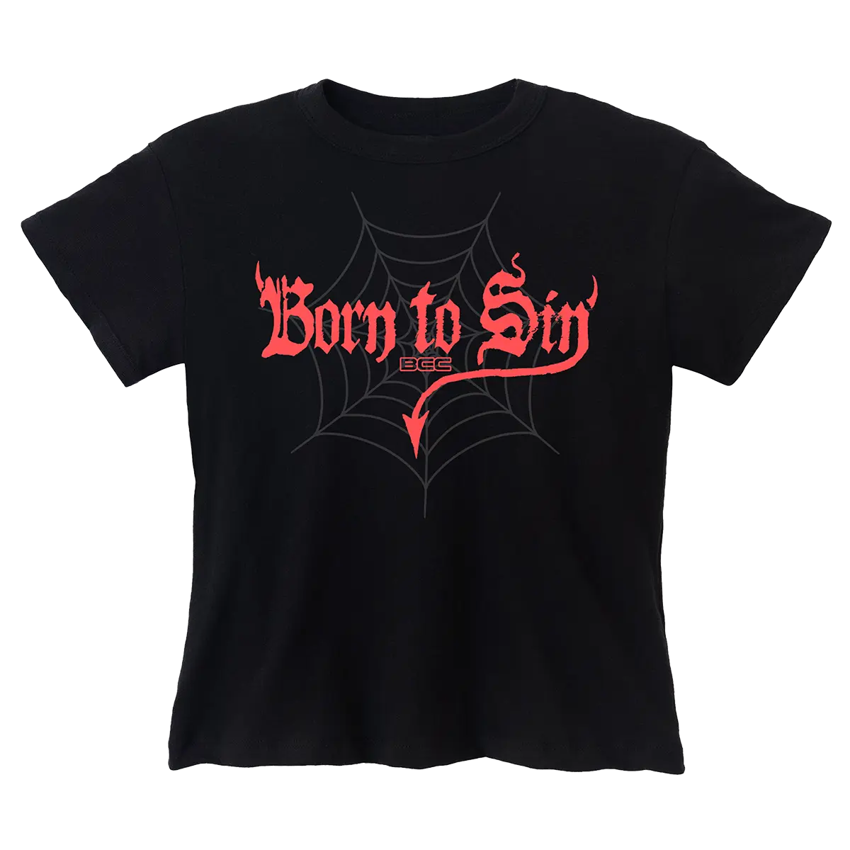 Born To Sin Crop Top