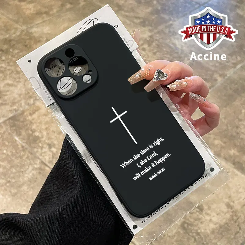 Compatible for iPhone 15 Pro 16 16e 14 Plus 13 12 Mini 11 Promax X XS Max XR XSMax Soft Case Bible Verse Aesthetic Full Coverage Camera Protection Lightweight Softcase for Boy