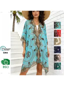 Women Summer Lace Crochet Beach Cover Up Shawl Sun Protection Lightweight Scarf with Tassels for Vacation Travel Resort Wear